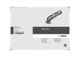 Bosch PMF 10,8 LI Manuale del proprietario