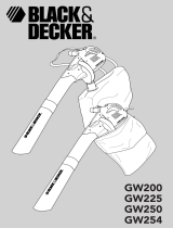 Black & Decker GW225 Manuale del proprietario