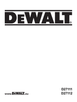 DeWalt D27112 Manuale del proprietario