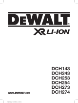 DeWalt DCH143 Manuale utente