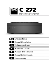 NAD C272 Manuale utente