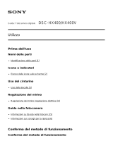 Sony DSC-HX400V Manuale utente