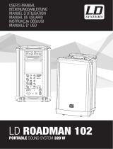 LD Systems Roadman 102 R B6 Manuale utente