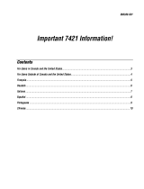 Intermec EasyCoder 7421 Supplementary Manual