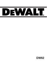 DeWalt DW62 T 2 Manuale utente