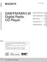 Sony CDX-DAB500U Manuale del proprietario