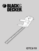 BLACK DECKER GTC610P Manuale del proprietario