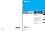 Sony klv-v26 Manuale del proprietario