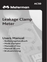 Meterman AC50 Istruzioni per l'uso