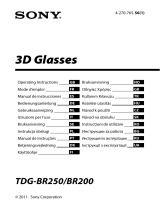 Sony TDG-BR250 Manuale utente