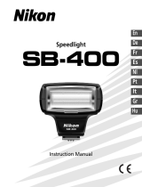 Nikon SPEEDLIGHT SB-400 Manuale del proprietario
