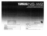 Yamaha NS-W2 Manuale del proprietario