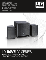LD Systems DAVE 15 G3 Manuale utente