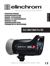 Elinchrom ELC PRO HD 500 Manuale utente