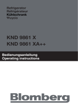 Blomberg KND 9861 XA++ Manuale utente