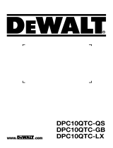 DeWalt DPC10QTC Manuale utente