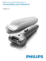 Philips Satinelle Ice Premium HP6517 Manuale utente