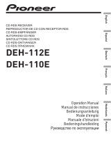 Pioneer DEH-110E Manuale utente