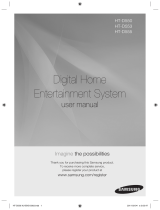 Samsung HT-D550 Manuale utente