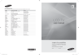 Samsung LE40B750U1P Manuale utente