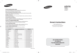 Samsung LE40F71B Manuale utente