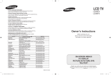 Samsung LE-40F86BD Manuale utente