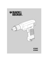 BLACK DECKER kc 9045 Manuale del proprietario