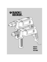 Black & Decker kd 1000 Manuale utente