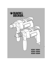 BLACK+DECKER kd 664 re Manuale del proprietario