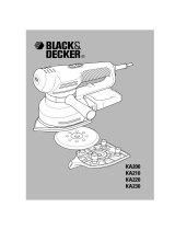 BLACK DECKER ka 230 ekw Manuale utente