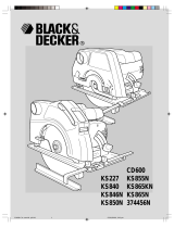 Black & Decker CD600 Manuale utente