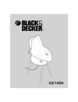 Black & Decker GS1400 Manuale del proprietario