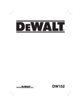 DeWalt DW152 Manuale utente