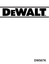 DeWalt DW567 Manuale utente