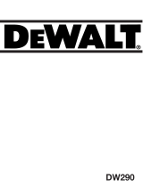 DeWalt DW290 Manuale del proprietario