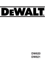 DeWalt dw 621 b Manuale utente