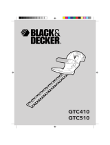 Black & Decker GTC510 Manuale del proprietario