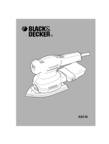Black & Decker KA110 Manuale utente