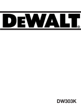 DeWalt dw 303 k qs Manuale del proprietario