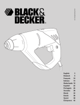BLACK DECKER kr 2000 k Manuale del proprietario