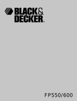 Black & Decker FP600 Manuale utente