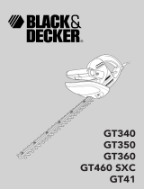 Black and Decker GT460SXC Heckenschere Manuale del proprietario