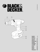 BLACK DECKER CD18 Manuale del proprietario