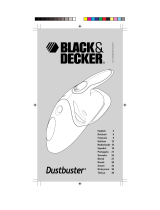 BLACK DECKER v 3603 dustbuster Manuale del proprietario