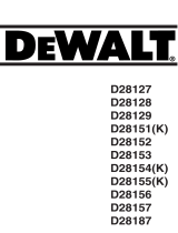 DeWalt D28157 Manuale del proprietario