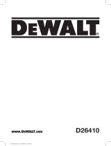 DeWalt D26410 Manuale utente