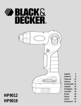 Black & Decker HP9019K Manuale utente