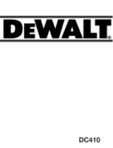 DeWalt DC410 Manuale del proprietario