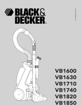 BLACK+DECKER vb 1850 Manuale del proprietario