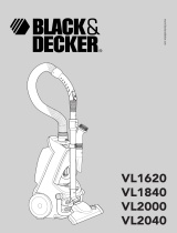 Black and Decker VL2000 Manuale del proprietario